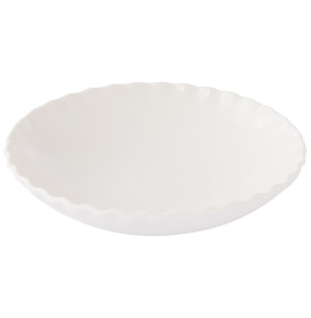 Набор тарелок 20 см 6 шт глубокие белые  Easy Life "Onde" / 348491