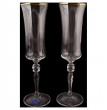 Бокалы для шампанского 190 мл 2 шт  Crystalex CZ s.r.o. &quot;Грация /Отводка золото /Свадебные&quot; / 109559