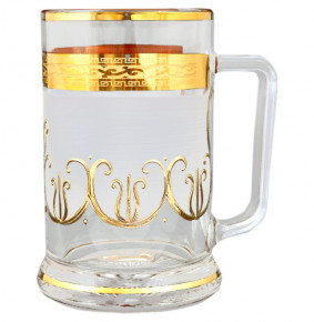 Кружка для пива 500 мл золото  Bohemia "Diaryt /Версаче"  VP / 110100