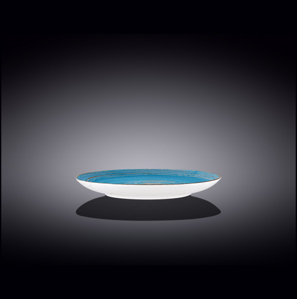 Тарелка 18 см голубая  Wilmax &quot;Spiral&quot; / 261651
