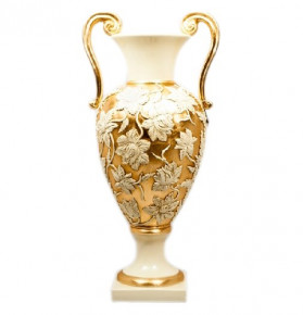 Ваза для цветов 77 см  Ceramiche Millennio snc "Millennio /Цветы на золоте" / 051919