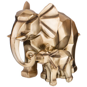 Статуэтка 21 х 15 х 20 см  LEFARD "Два слона /Оригами" / 254697