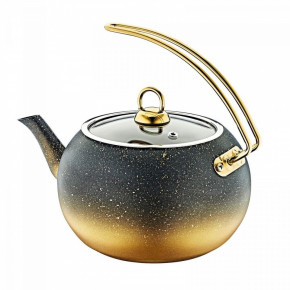 Заварочный чайник 1,6 л с антипригарным покрытием  O.M.S. Collection "TEAPOT SETS /GOLD" / 166116