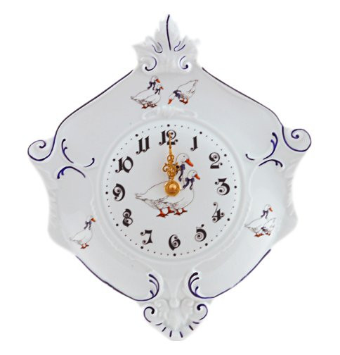 Часы 27 см настенные гербовые  Leander &quot;Мэри-Энн /Гуси&quot; / 157482