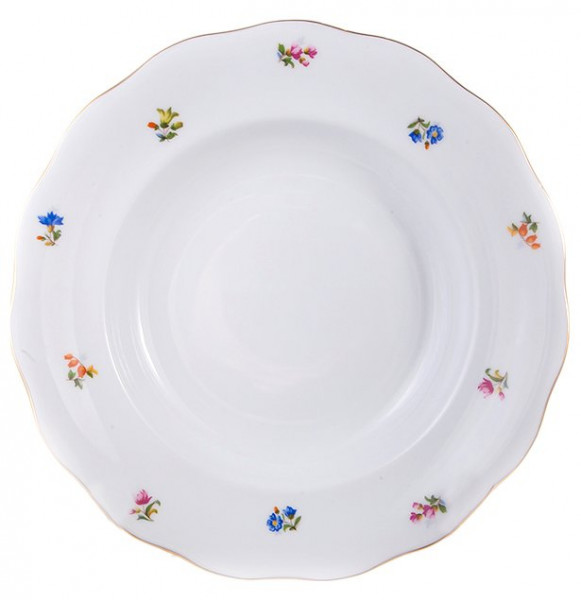 Набор тарелок 22,5 см 6 шт глубокие  Epiag &quot;Аляска /Мелкие цветы /3051&quot; / 163910