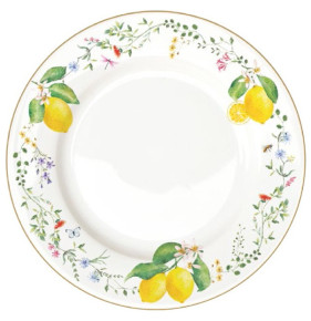 Тарелка 26,5 см  Easy Life "Цветы и лимоны" / 344181