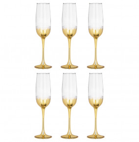 Бокалы для шампанского 175 мл 6 шт  АО "Корпорация СТАР" "Bloom" / 299467