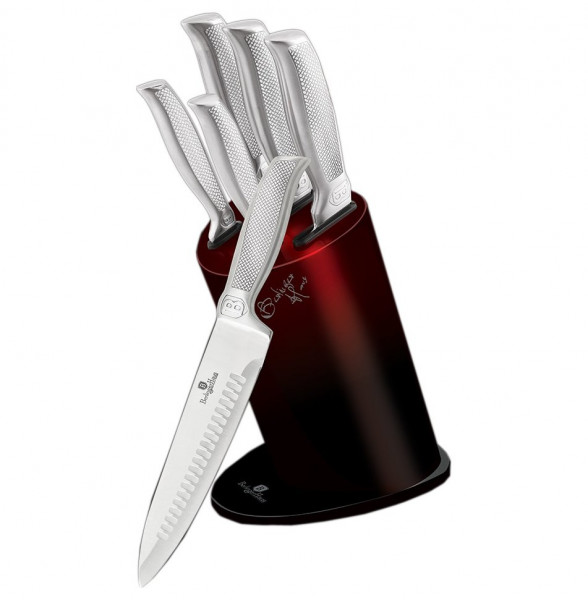 Набор кухонных ножей 6 предметов на подставке  Berlinger Haus &quot;Kikoza Collection&quot; / 135767