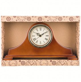 Часы настенные 40 х 20 см кварцевые коричневые  LEFARD "ROYAL HOUSE" / 187991