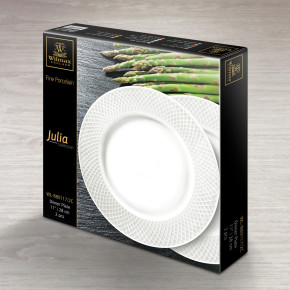 Набор тарелок 28 см 2 шт  Wilmax "Julia" / 260211
