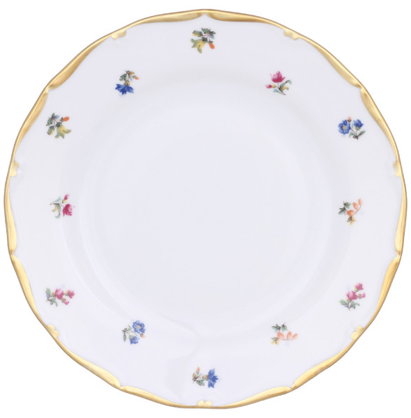 Набор тарелок 21 см 6 шт  Leander &quot;Офелия /3051 /Мелкие цветы /золото&quot; / 299092