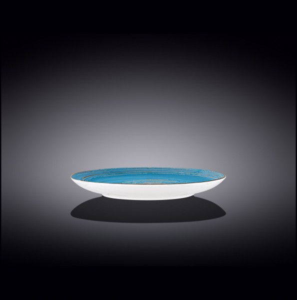 Тарелка 20,5 см голубая  Wilmax &quot;Spiral&quot; / 261652