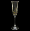 Бокалы для шампанского 160 мл 6 шт  Rona &quot;Флора /Травка&quot; / 029558