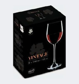 Бокалы для красного вина 850 мл 2 шт  Crystalex CZ s.r.o. "Винтаче /Без декора" / 111272