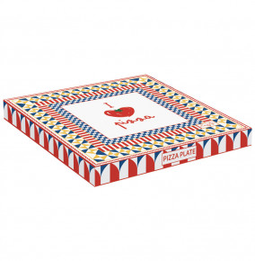 Тарелка для пиццы 31 см  Easy Life "Я люблю пиццу 3" (подарочная упаковка) / 300453