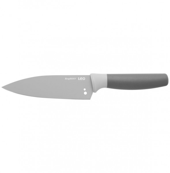 Поварской нож 14 см с отверстиями для очистки розмарина серый  Berghoff &quot;Leo&quot; / 162590