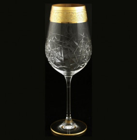 Бокалы для красного вина 6 шт  RCR Cristalleria Italiana SpA "Timon /Париж матовое золото" / 101097