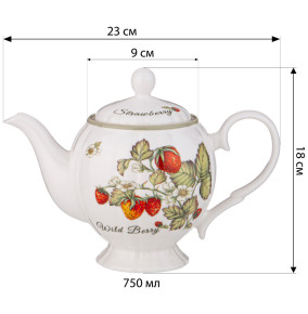 Заварочный чайник 750 мл  LEFARD "Strawberry" / 312854
