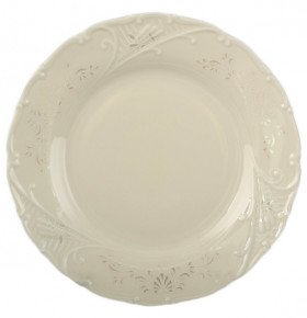 Набор тарелок 19 см 6 шт  Bohemia Porcelan Moritz Zdekauer 1810 s.r.o. "Лиана /Платиновый узор /СК" / 091914