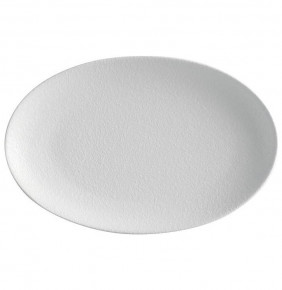 Тарелка 25 х 16 см овальная белая  Maxwell & Williams "Икра" / 308391