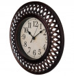 Часы настенные 30 см кварцевые коричневые  LEFARD &quot;ITALIAN STYLE&quot; / 187946