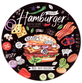 Доска сервировочная 20 см  LEFARD "Buffet /Hamburger" / 289549