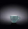 Чайная чашка 190 мл голубая  Wilmax &quot;Splash&quot; / 261439