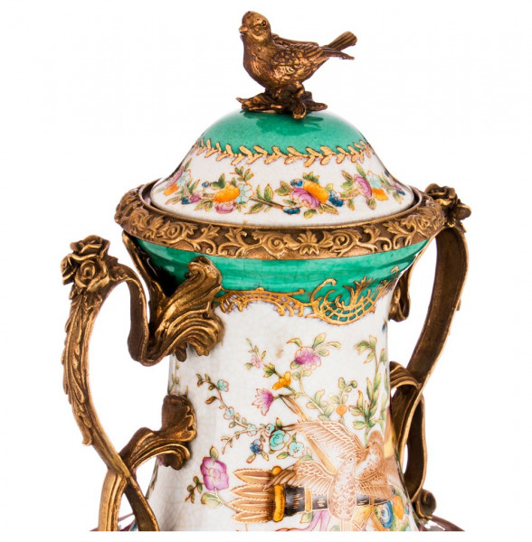 Декоративная ваза 50 см с крышкой  LEFARD &quot;Lefard&quot; / 191312