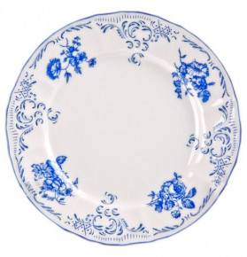 Блюдо 32 см круглое  Thun "Бернадотт /Синие розы" / 043512