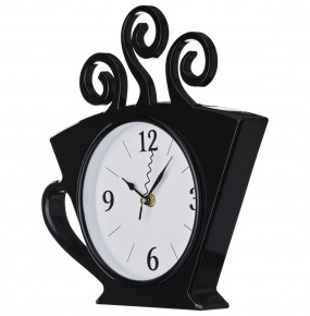 Часы настенные 26 х 30 см кварцевые черные  LEFARD "CHEF KITCHEN" / 187940