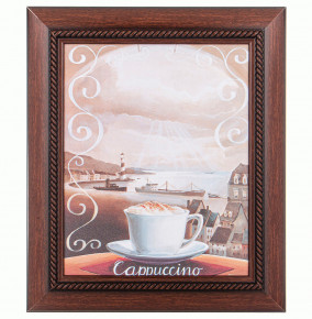Картина 24 х 30 см  ООО "Лэнд Арт" "Cappuccino" /рамка коричневая / 270183