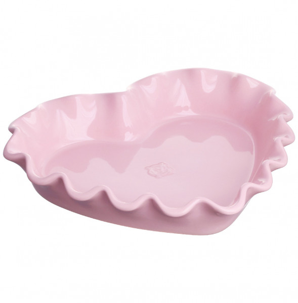 Форма для выпечки пирога розовая  M.GIRI &quot;Сердце&quot; / 282719
