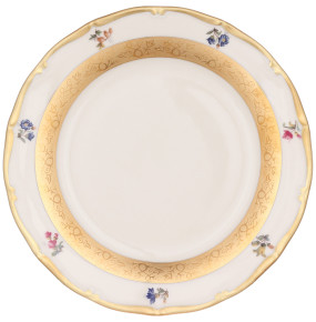 Набор тарелок 19 см 6 шт  Leander "Аляска /Мелкие цветы /золото /3052 /СК" / 313606