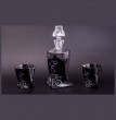 Набор для виски 7 предметов (графин 850 мл + 6 стаканов по 340 мл)  Crystalite Bohemia &quot;Квадро /48194&quot; / 046329