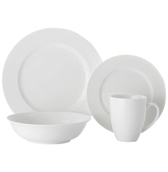 Набор посуды на 4 персоны 16 предметов  Casa Domani &quot;Evolve&quot; (подарная упаковка) / 312857