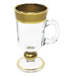 Кружки для горячих напитков 225 мл 6 шт н/н  AS Crystal Bohemia &quot;Irish Coffee /Матовое золото&quot; AS Crystal / 328205
