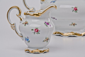Чайный сервиз на 6 персон 21 предмет  Weimar Porzellan "Мелкие цветы /1016" (подарочный набор) / 013145
