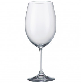 Бокалы для белого вина 250 мл 6 шт  Crystalite Bohemia "Клара /Без декора" / 005778
