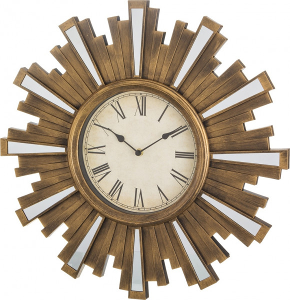 Часы настенные 50 х 50 х 4 см кварцевые бронза  LEFARD &quot;SWISS HOME&quot; / 187884