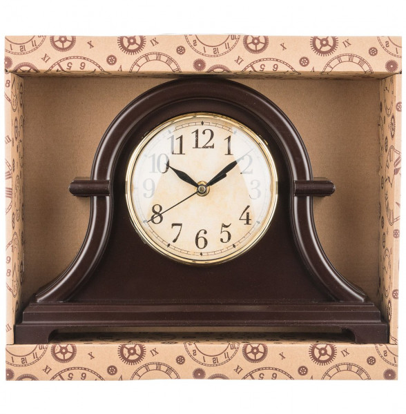 Часы настенные 32 х 22 см кварцевые коричневые  LEFARD &quot;ROYAL HOUSE&quot; / 187989