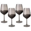 Бокалы для красного вина 490 мл 4 шт  Rakle &quot;Mat &amp; shiny /Grey&quot; / 328647