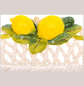 Блюдо 34 см овальное перф.  Orgia "Лимоны" / 246695