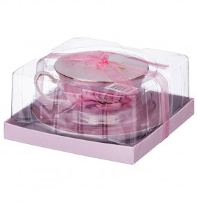 Чайная пара 200 мл 1 шт  LEFARD "Розовый цветок" / 189662