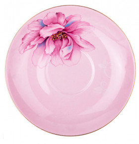 Чайная пара 200 мл 1 шт  LEFARD "Розовый цветок" / 189662