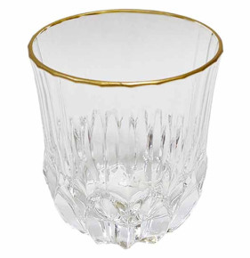 Стаканы для виски 350 мл 6 шт  NANO glass "Адажио /Золотая полоса" NG / 329106