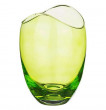 Ваза для цветов 25,5 см зеленая  Crystalex CZ s.r.o. &quot;Гондола&quot; / 111362
