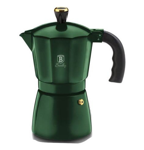 Гейзерная кофеварка на 6 чашек  Berlinger Haus &quot;Emerald Collection&quot; / 280700