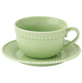 Чайная пара 250 мл зелёная  Easy Life "Tiffany" / 292417