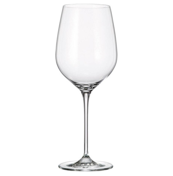 Бокалы для белого вина 480 мл 6 шт  Crystalite Bohemia &quot;Uria /Без декора&quot; / 341518