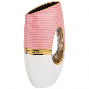 Ваза для цветов 30 см декоративная  LEFARD "Розовая коллекция" / 193088